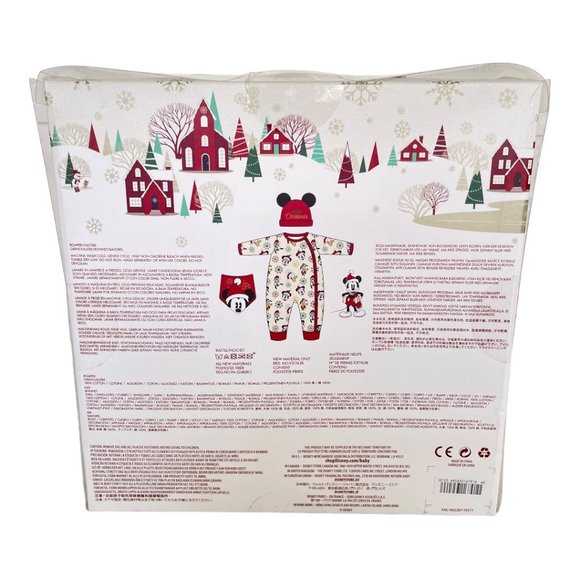Disney Store Mickey Mouse and Friends My First Christmas Baby Gift Set 9-12M - Picture 7 of 11